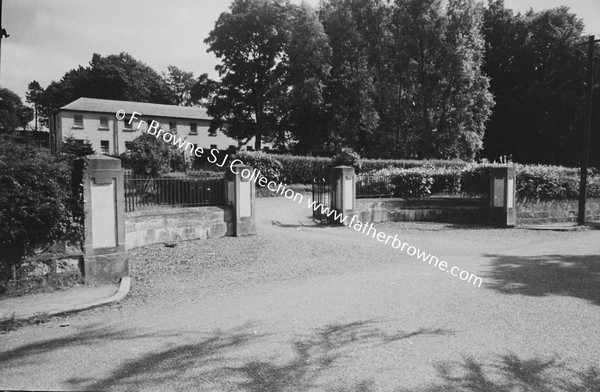 REPARATION CONVENT ENTRANCE GATE SHOWING RETREAT HOUSE AND LODGE